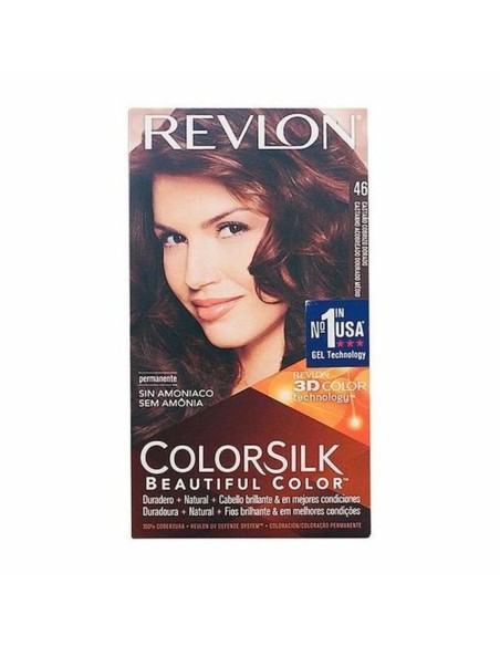 Dye No Ammonia Colorsilk Revlon 26889 Golden Copper Chestnut (1 Unit)