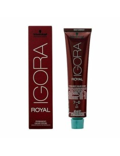 Permanent Dye Igora Royal Schwarzkopf 14608 7-0 Nº 7-0 Nº 9.0-rubio muy claro Nº 8.0-rubio claro 60 ml