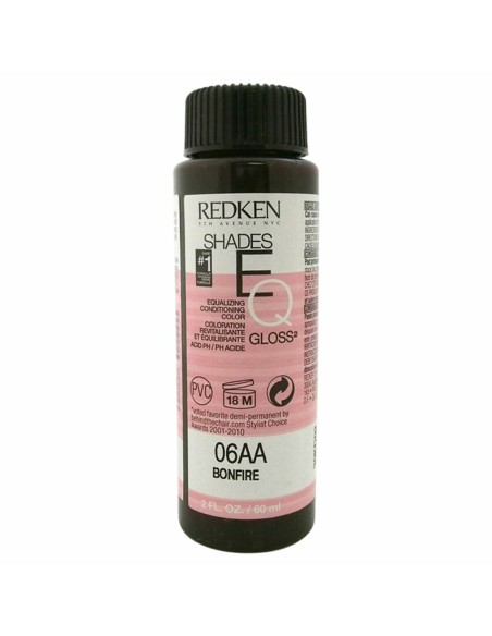 Semi-permanent Colourant Redken Shades EQ 06AA bonfire (3 x 60 ml)