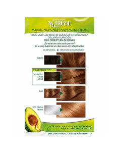 Permanent Colour Creme Garnier Nutrisse (3 Units) 2