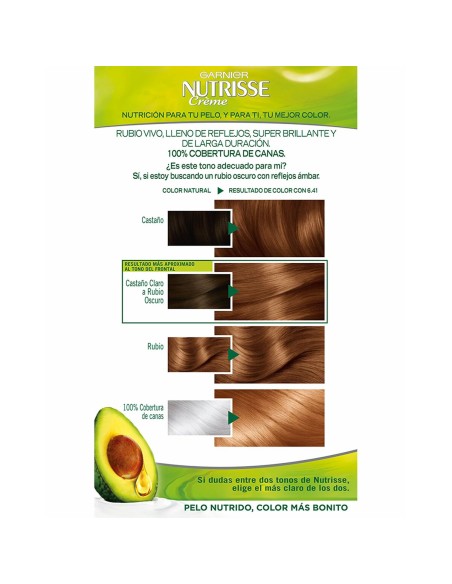 Permanent Colour Creme Garnier Nutrisse (3 Units)