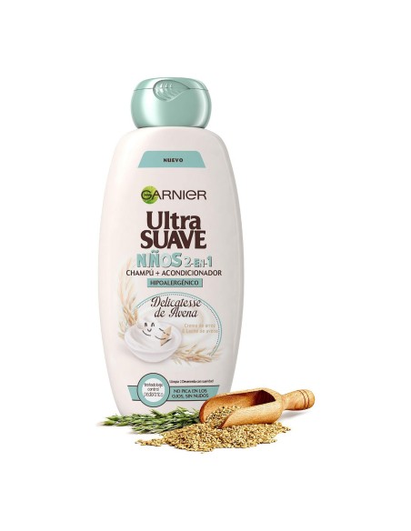 Children's Shampoo Garnier Ultra Suave Oatmeal Shampoo and Conditioner 400 ml