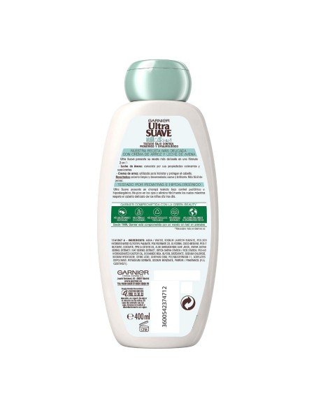 Children's Shampoo Garnier Ultra Suave Oatmeal Shampoo and Conditioner 400 ml