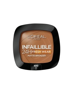 Compact Bronzing Powders L'Oreal Make Up Infaillible 400-tan doré 24 hours (9 g)