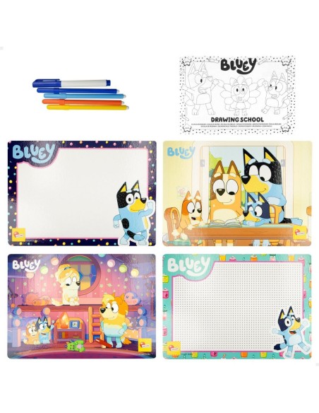 Drawing Set Bluey Pocket Drawing School (12 Units)