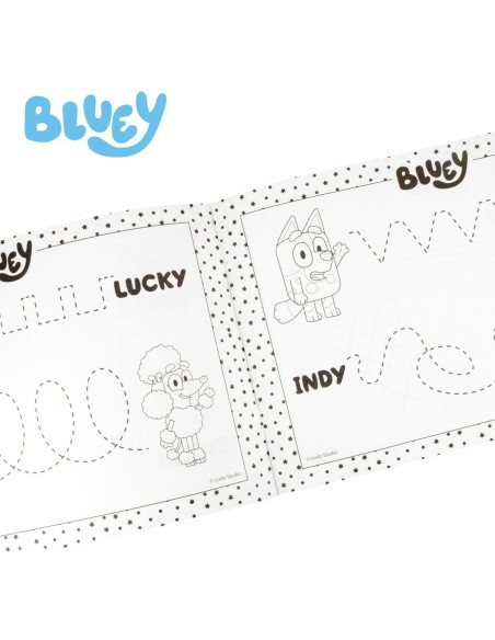 Drawing Set Bluey Pocket Drawing School (12 Units)