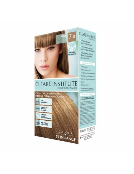 Permanent Colour Creme Clearé Institute Colour Clinuance Nº 7.0-rubio