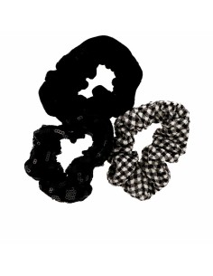 Hair ties Inca   Black (3 Pieces)