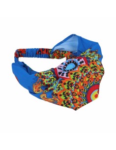 Elastic hairband Inca   Multicolour Mandala
