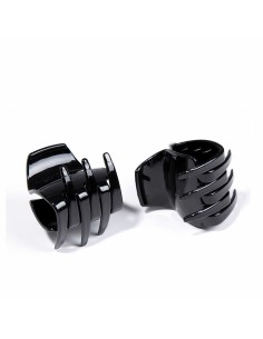 Hair clips Inca Pinza Mediana Black 2 Units