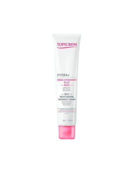 Hydrating Cream Topicrem Hydra+ Highlighter 40 ml