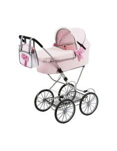Doll Stroller Reig Dolls Pram Pink 64 cm