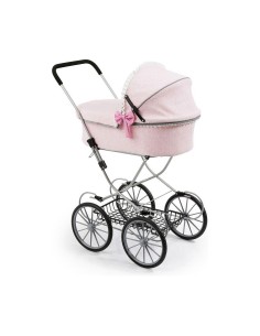 Doll Stroller Reig Dolls Pram Pink 64 cm 2