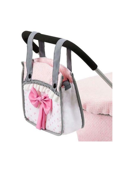 Doll Stroller Reig Dolls Pram Pink 64 cm