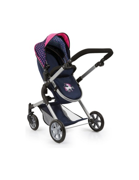 Doll Stroller Reig Combi Neo Pro Navy Blue 63 cm