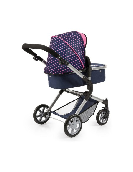 Doll Stroller Reig Combi Neo Pro Navy Blue 63 cm