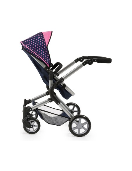 Doll Stroller Reig Combi Neo Pro Navy Blue 63 cm