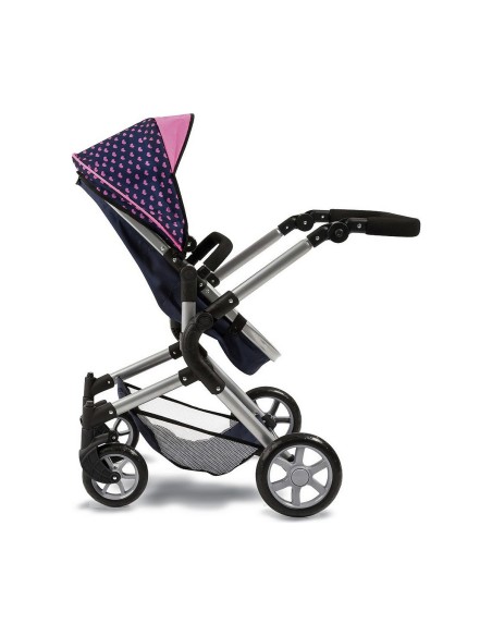 Doll Stroller Reig Combi Neo Pro Navy Blue 63 cm