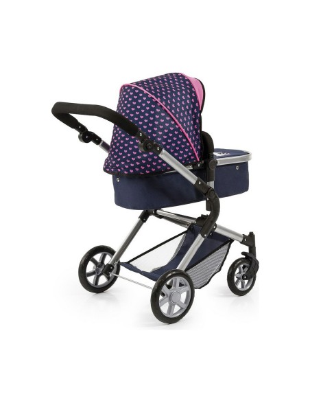 Doll Stroller Reig Combi Neo Pro Navy Blue 63 cm