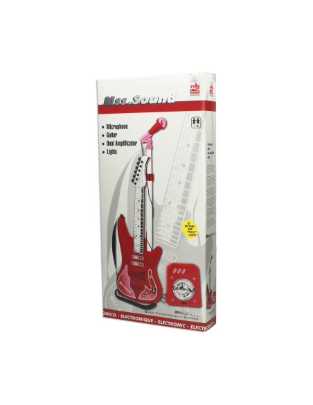 Baby Guitar Reig Microphone Red