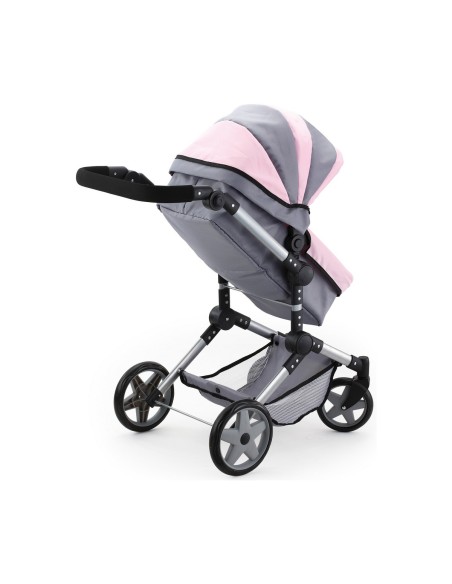 Doll Stroller Reig Pram Neo Pro Grey 57 cm
