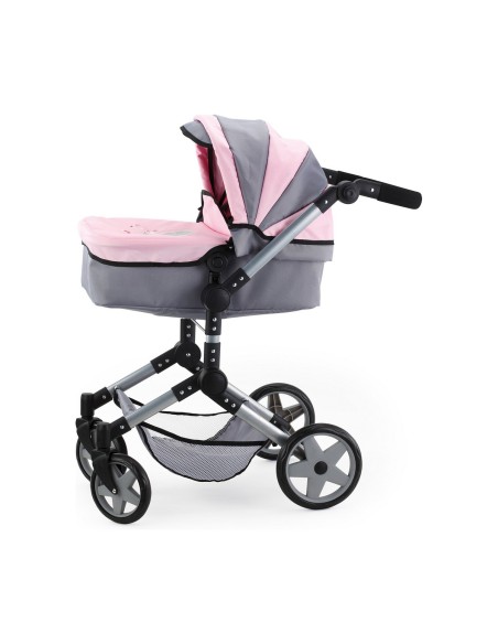 Doll Stroller Reig Pram Neo Pro Grey 57 cm