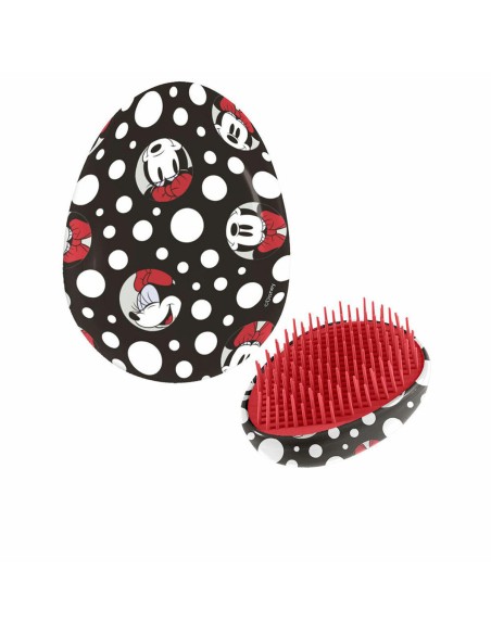 Detangling Hairbrush Disney   Black Minnie Mouse 7 x 9 x 4 cm