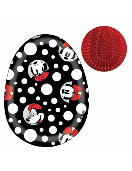 Detangling Hairbrush Disney   Black Minnie Mouse 7 x 9 x 4 cm