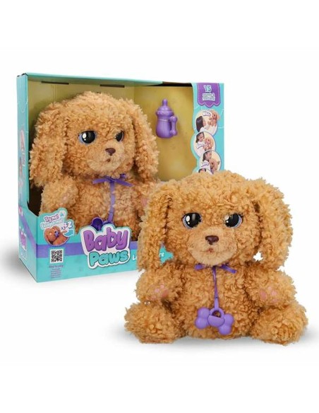 Soft toy with sounds IMC Toys Baby Paw 20 x 29 x 13 cm Multicolour