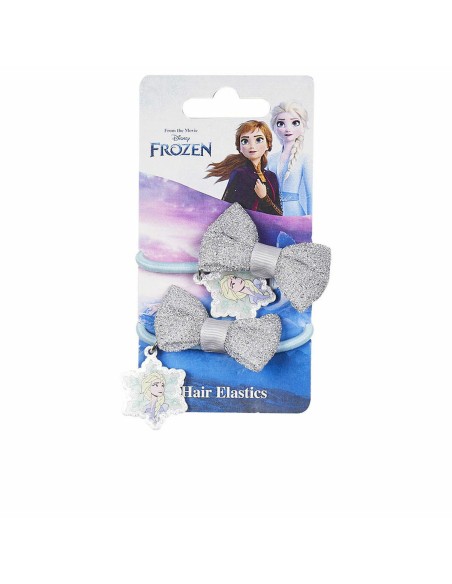 Rubber Hair Bands Inca Elásticos Lazo Disney 2 Units Blue Silver Lasso (2 Units)