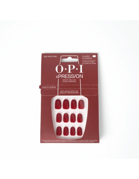 False nails Opi  Big Apple Red Big Apple Red 30 Pieces