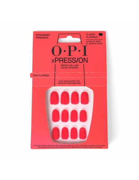 False nails Opi Strawberry Margarita Strawberry margarita 30 Pieces