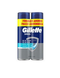 Shaving Gel Gillette SERIES 200 ml 2 Units 2