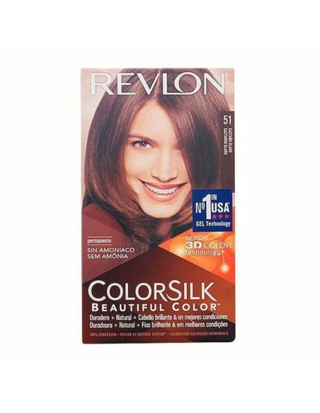 Dye No Ammonia Colorsilk Revlon CLK00008 (1 Unit)