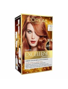 Permanent Dye L'Oreal Make Up EXCELLENCE Golden Copper Red (1 Unit)
