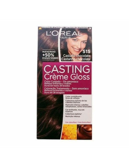 Dye No Ammonia Casting Creme Gloss L'Oreal Make Up Casting Creme Gloss Chocolate Chestnut 180 ml