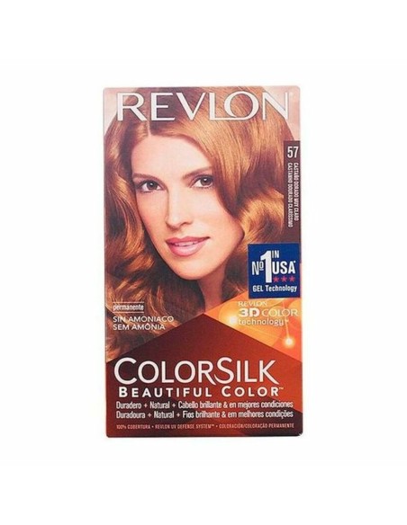 Dye No Ammonia Colorsilk Revlon I0021837 Very Light Golden Chestnut (1 Unit)