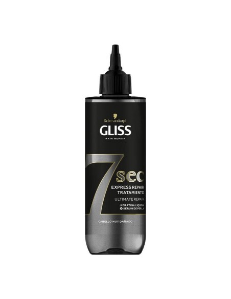 Restorative Hair Mask Schwarzkopf Gliss 7 Sec Ultimate Repair Keratine (200 ml)