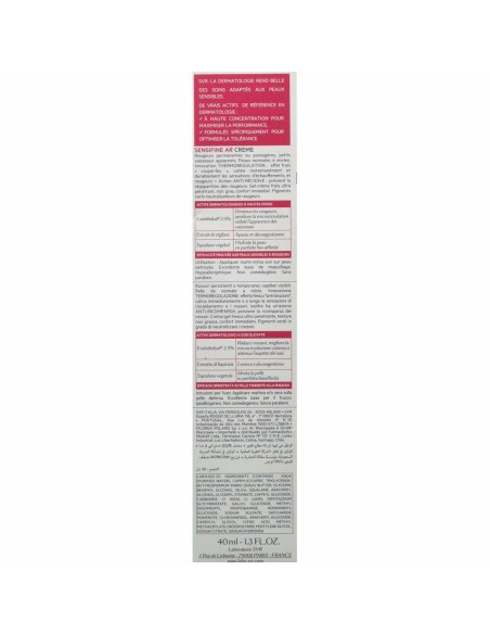 Hydrating Cream SVR Sensifine Ar 40 ml