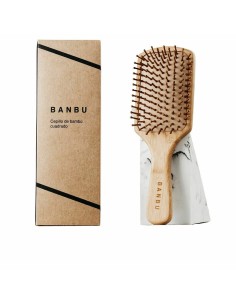 Detangling Hairbrush Banbu Squared Bamboo