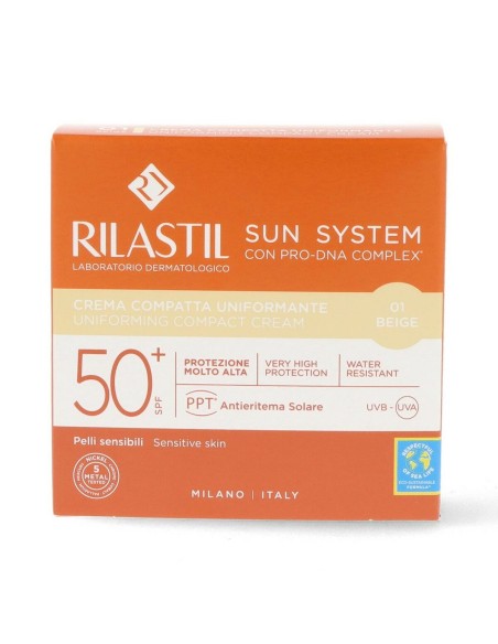 Compact Bronzing Powders Rilastil Sun System Beige 10 g