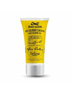 Non-permanent Colour Hairgum Fix Color Yellow Styling Gel (30 ml)