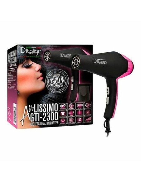 Hairdryer Id Italian Airlissimo Gti Pink