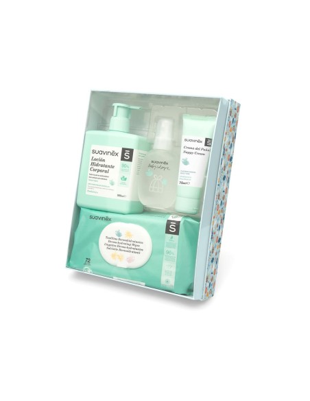 Gift Set for Babies Suavinex Blue (4 Pieces)