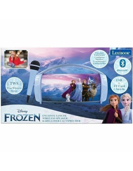 Bluetooth Speaker with Karaoke Microphone Lexibook Frozen
