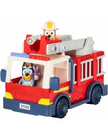 Fire Engine Moose Toys Camión de bomberos de Bluey Red rouge