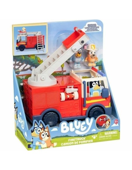 Fire Engine Moose Toys Camión de bomberos de Bluey Red rouge