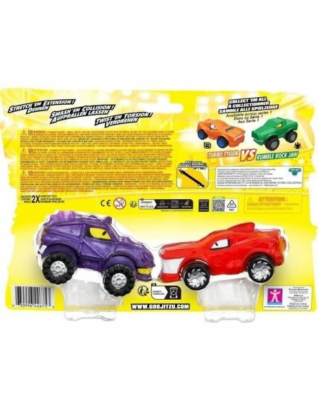 Action figure Moose Toys GOO MOBILES - BLAZAGON VS TREADS SHREDZ Red
