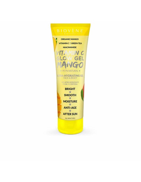 Facial Cream Biovène Vitamin C Glow Gel Mango 200 ml