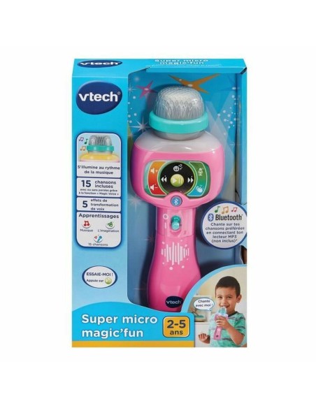 Karaoke Microphone Vtech SUPER MICRO MAGIC'FUN